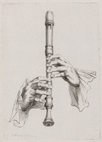 KG 11467
          <br/>
          Fluit door twee handen vastgehouden
          <br/>
          <em>Picart, Bernard (1673-1733)</em>